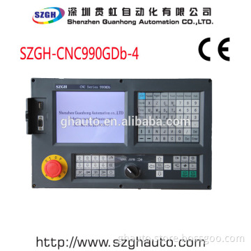 SZGH-CNC990GDb-4 is 4 Axis(X, Z, Y(C), A) Grinding CNC Controller